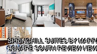 SpringHill Suites by Marriott New York ManhattanTimes Square South Review New York United State [upl. by Rosalinde929]