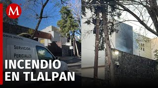 Se incendia fraccionamiento donde vivía AMLO en Tlalpan reportan 3 muertos [upl. by Sela]