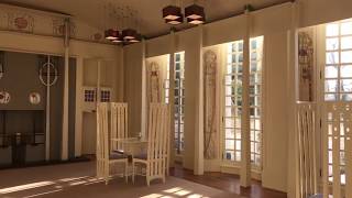 Charles Rennie Mackintosh House for an Art Lover in Glasgow [upl. by Ennayoj]