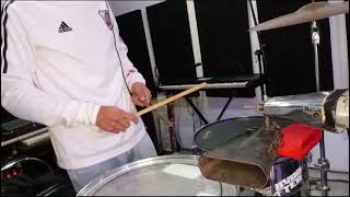 dormiste rancho ft el juego  mandan los cumbieros timbal [upl. by Shantha]