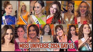 MISS UNIVERSE 2024 DAY 15  CLOSE DOOR INTERVIEW WITH JUDGES  BEST MOMENTS  STANDOUTS [upl. by Tirzah]