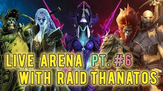 Live Arena Sessions pt 6  Raid Shadow Legends [upl. by Oicapot]