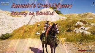 Assassins Creed Odyssey  Bounty on Bandits Side quest [upl. by Milford]