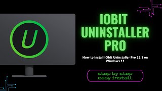 Easy install IObit Uninstaller last version on Windows in JUST MINUTES [upl. by Niemad548]