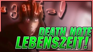 Phänomen Death Note Lebenszeit  SerienReviewer [upl. by Milas]