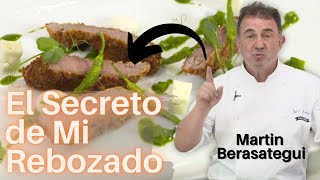 Martín Berasategui Cocina Presa Rebozada de Cerdo Ibérico Aljomar [upl. by Elehcir]