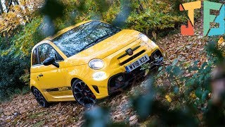 ABARTH 595 Competizione Review 🚗💨 FIRST IMPRESSIONS [upl. by Cogn108]