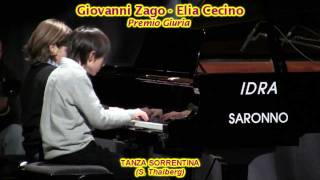 Giovanni Zago  Elia Cecino  Danza sorrentina SThalberg [upl. by Ateloiv]