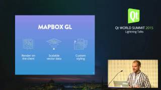 QtWS15 Lightning Talk Qt amp Mapbox Konstantin Käfer Mapbox [upl. by Kaitlyn]