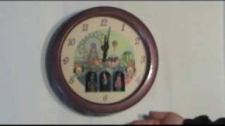 Childrens Musical Clown Wall Clock [upl. by Aubert930]