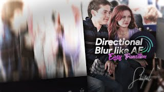 How to make Directional Blur like After Effects in Alight MotionEasy Transition [upl. by Rehpinnej]