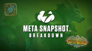 Weakness Becomes Strength  Tempo Strategy  Hearthstone Wild Meta Snapshot [upl. by Endys]