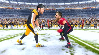 We Did WR vs DB 1ON1s in Madden 24 [upl. by Tom]