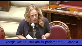 Meloni sfuriata in parlamento feat Sergente Maggiore Hartman Full Metal Jacket  Parodia [upl. by Wina]