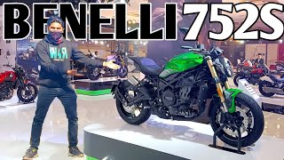 Benelli 752S Launched in India  Features Specifications  PoweronTorque [upl. by Weinreb]