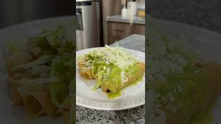 Tacos dorados de papa 🥔 🌮 [upl. by Klusek390]