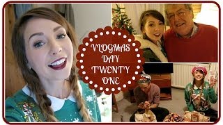 Family Festivities amp Opening Presents  VLOGMAS [upl. by Nibbor]