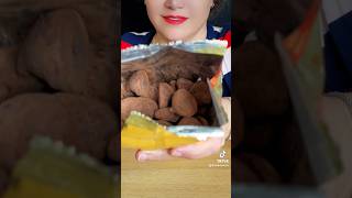 ASMR MUKBANG  Fancy chocolate truffles asmr mukbang tingles patisserie sweet truffle [upl. by Amelie]