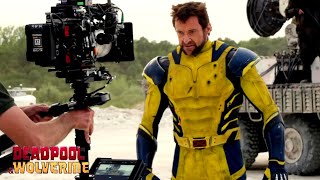 Behind the scenes feature of Hugh Jackman on the set of Deadpool amp Wolverine 2024 [upl. by Cleary]