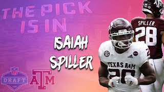 BEST KEPT SECRET  Isaiah Spiller Highlights and Breakdown  2022 NFL Draft [upl. by Partridge]