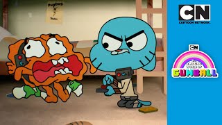 Gumball and Darwin Cant Stop Lying  Gumball  cartoonnetworkuk [upl. by Yessydo362]