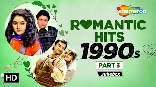 Bollywood 90s Romantic Songs  Vol3  Hindi Love SongsHD  90s Hits Video Jukebox [upl. by Leroi]