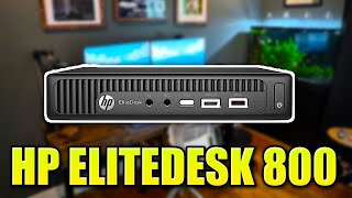 HP EliteDesk 800 Mini PC  Business Office and School Mini Computer [upl. by Sheya]