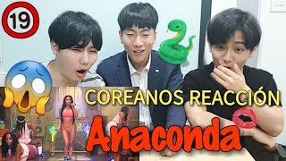 COREANOS REACCIONAN A ANACONDA  NICKI MINAJ Pandita Chan [upl. by Nudd]