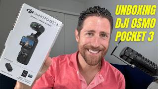 Unboxing the DJI Osmo Pocket 3  Gimbal Camera Bundle [upl. by Rubin115]