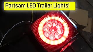 New LED Trailer Taillights From Partsamcom [upl. by Leyes]