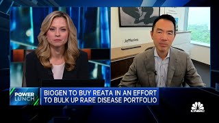 Biogens Alzheimers drug is the biggest growth catalyst for the stock says Jefferies Yee [upl. by Nohs]