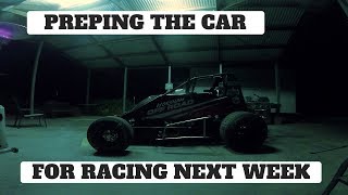 Hateley Motorsport Vlog 5 V60 Wingless Sprintcar racing setup For The Super Series Avalon Raceway [upl. by Esimehc114]