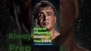 Deep Motivational Advice by Sylvester Stallone youtubeshorts motivation sylvesterstallonequotes [upl. by Tioneb]