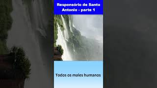 Responsório de Santo Antônio  Parte 1 [upl. by Shulins]