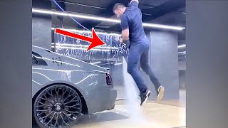 Rolls Royce VS Car wash jet  Best of Car Fails amp Wins 2 [upl. by Anitram]