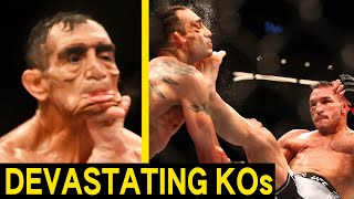 The 8 Most BRUTAL Head Kick Knockouts in MMA History [upl. by Yesllek]