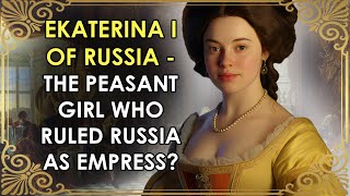 The Peasant Girl Who Became An Empress  Catherine I of Russia  Ekaterina I of Russia [upl. by Okeim]