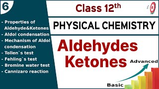 Organic ChemistryAldol condensation its mechanismTollen amp Fehling  Bromine water testCannizzaro [upl. by Swart]