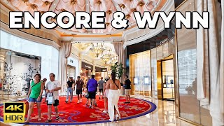 Wynn Las Vegas Walk  July 2024 [upl. by Einahpet]