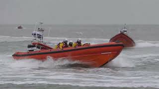 Atlantic 85 Lifeboats at Clacton 16th Nov 2024 [upl. by Merat]