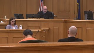 WEB EXTRA Judge sentences man convicted in triple homicide [upl. by Lledraw]