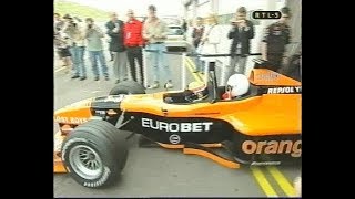 F1 Arrows two seater demo 2000 [upl. by Sokim19]