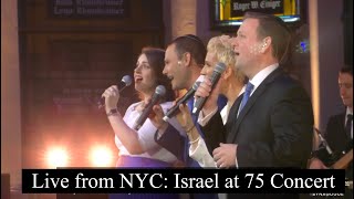 Live from NYC Israel at 75 Concert [upl. by Urd165]