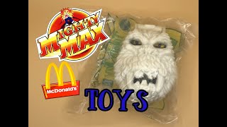 Mighty Max 1993 McDonalds Toy Unboxing amp Review [upl. by Sum]