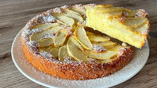 Gateau aux Pommes 🍎 trop Facile😋Яблочный пирог легкий рецепт [upl. by Sandeep]