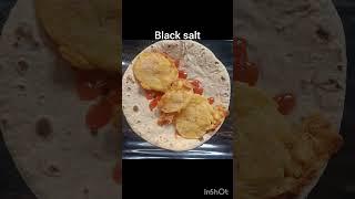 2 minutes wrap roti wrap pakoda shorts youtubeshorts [upl. by Alliw]