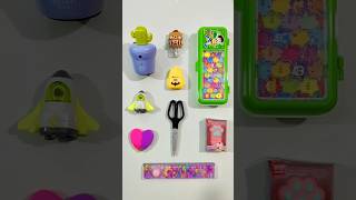 Adorable Stationery Collection Sharpener Pen Eraser Pencil Case Highlighter stationery shorts [upl. by Apple367]