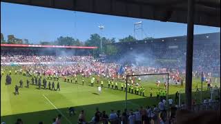 Sandhausen  HSV 01  HSV Fans jubeln zu früh [upl. by Aiyekal]