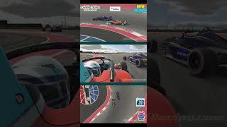 Perfect Move Again Overtake with Precision at CotA 🏎️🔥 Shorts [upl. by Ruperta]