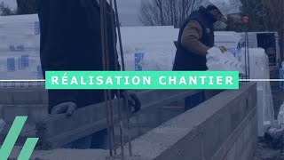 Chantier Plancher isolant Milliwatt  le meilleur plancher isolant sans étais pour vide sanitaire [upl. by Llednahc294]